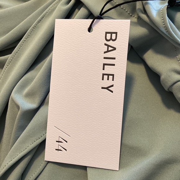 Bailey 44 Kellie Tie-Front Minidress in Basil (Size Large) New with tags - Picture 4 of 6